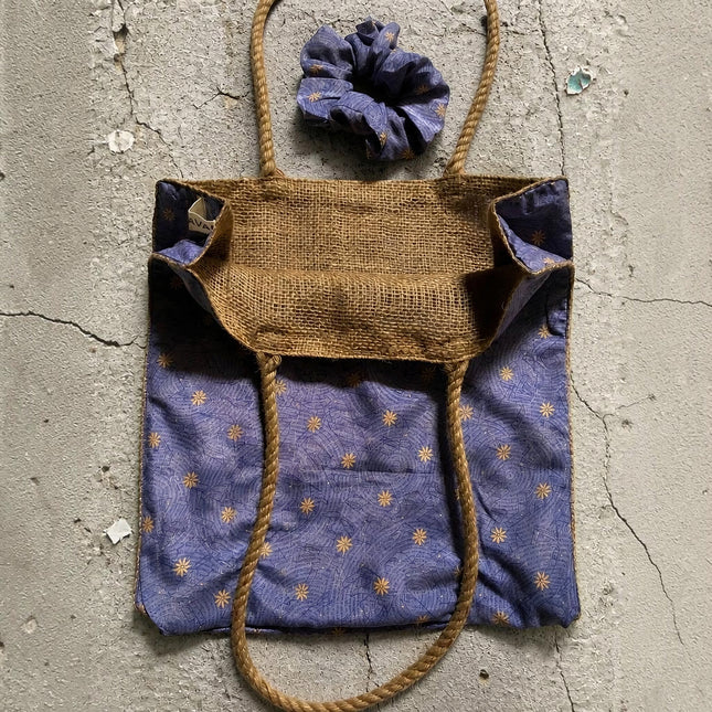 The Silky Tote Bag + scrunchie ☀️ Starry