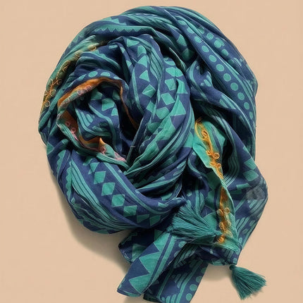 Sciarpa/ Beach Sarong Cotone ★ Aegean