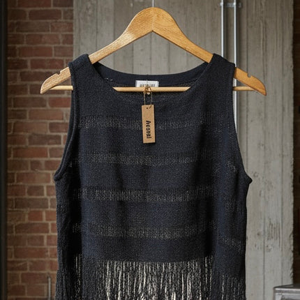 Top Cotone Grezzo Naturale 🌱 Nero