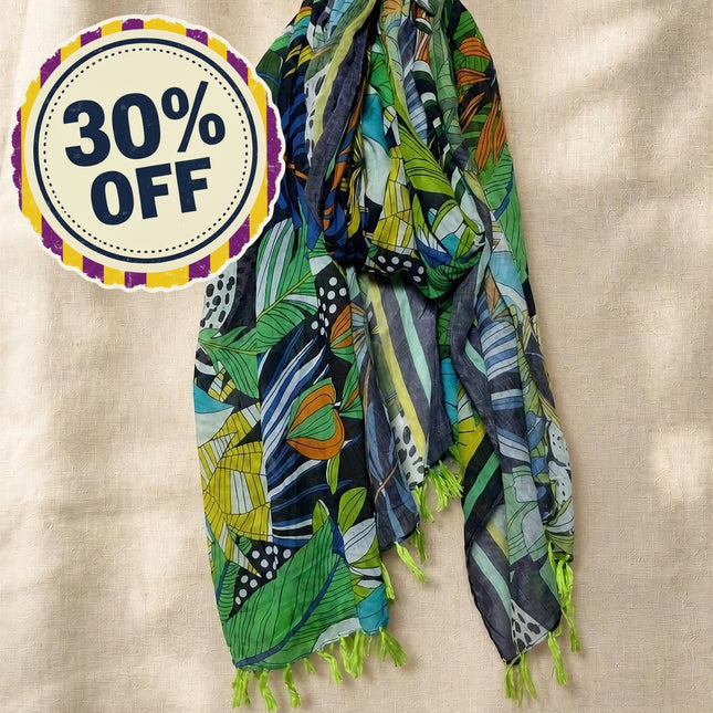 Sciarpa/ Beach Sarong Cotone ★ Rio