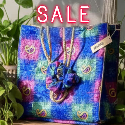 The Silky Shopper Bag + Scrunchie ★ Calei