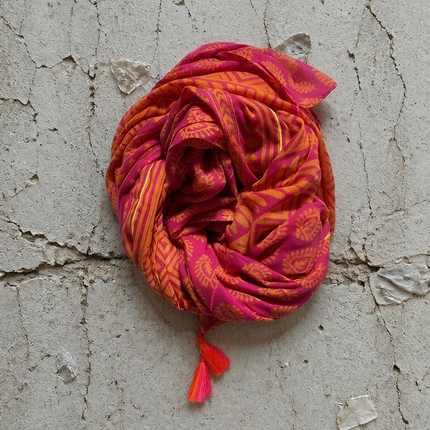 Sciarpa/ Beach Sarong Cotone ★ Carmine