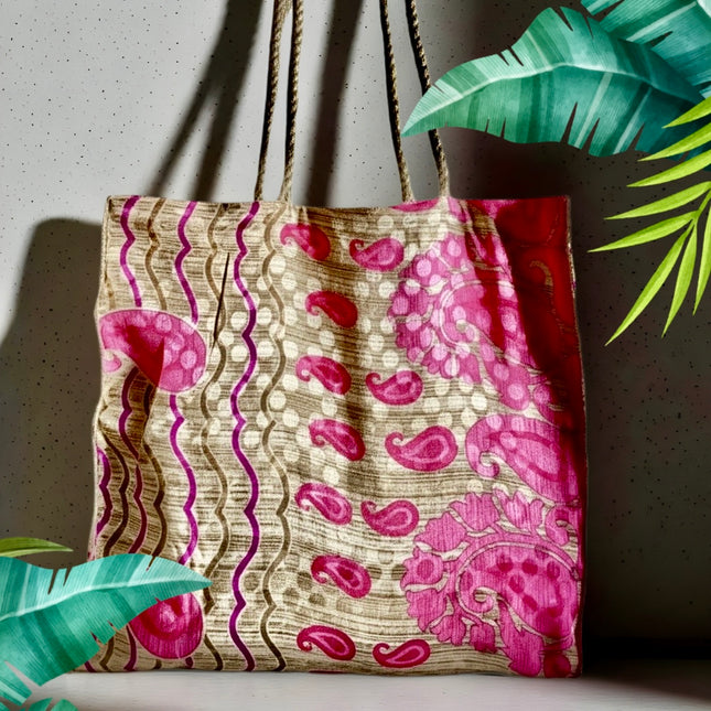 The Silky Tote Bag + scrunchie ☀️ Punch