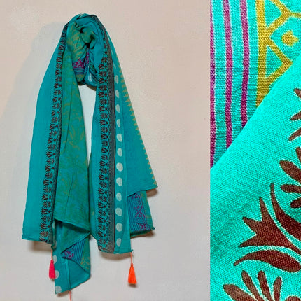 Sciarpa/ Beach Sarong Cotone ★ Creta