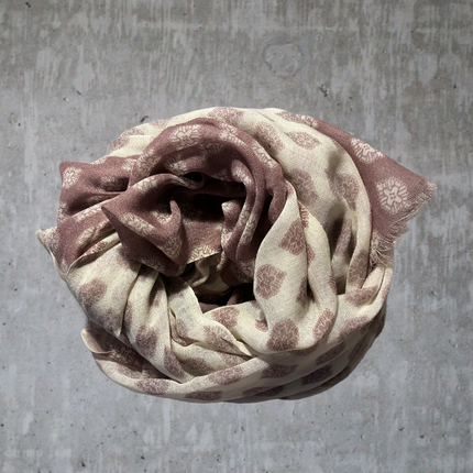 Sciarpa Grande 100% Lana ❄️ Mauve