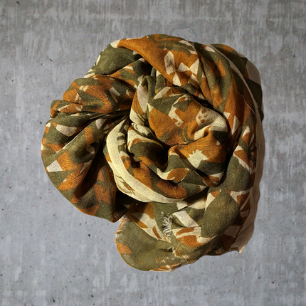 Sciarpa Grande 100% Lana ❄️ Safari