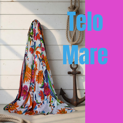 Telo Mare 100% Cotone ❤︎  Floralis
