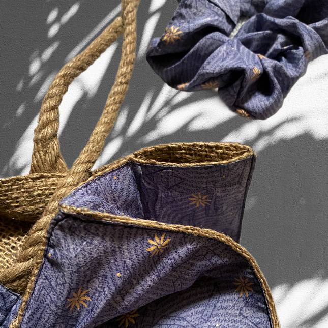 The Silky Tote Bag + scrunchie ☀️ Starry