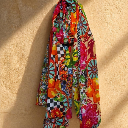 Sciarpa/ Beach Sarong Cotone ★ potpourri