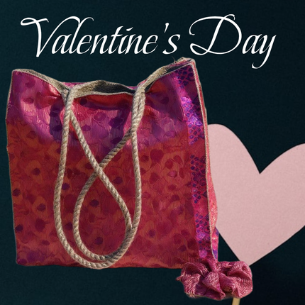 The Silky Bag + scrunchie ❤️ Valentina