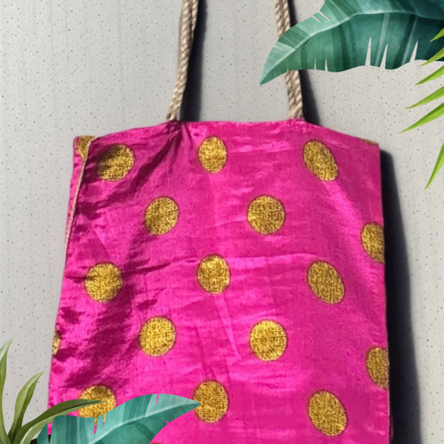 The Silky Tote Bag + scrunchie ☀️Dot