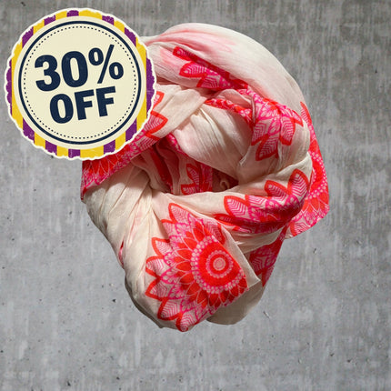 Sciarpa/ Beach Sarong Cotone ★ Lotus