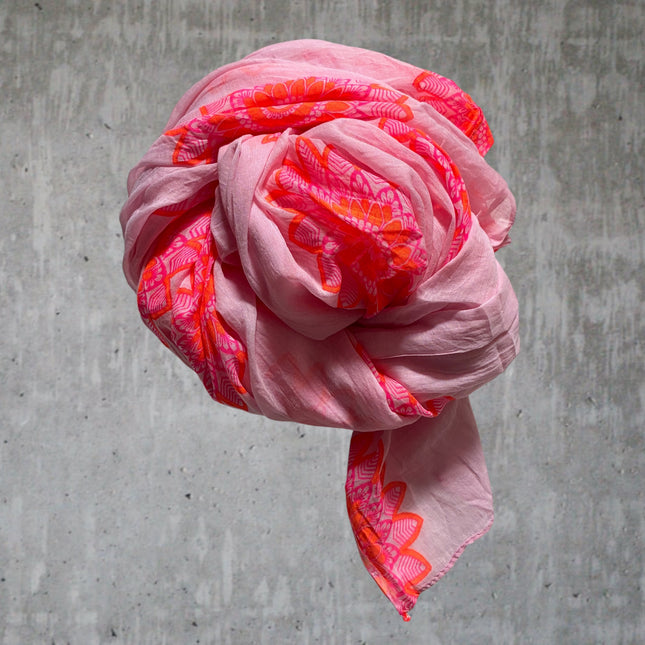 Sciarpa/ Beach Sarong Cotone ★ Pink Lotus