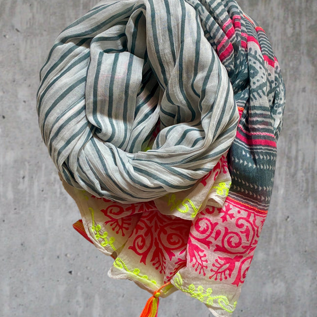 Sciarpa/ Beach Sarong Cotone ★ Miami