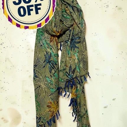 Sciarpa/ Beach Sarong Cotone ★ Oasis