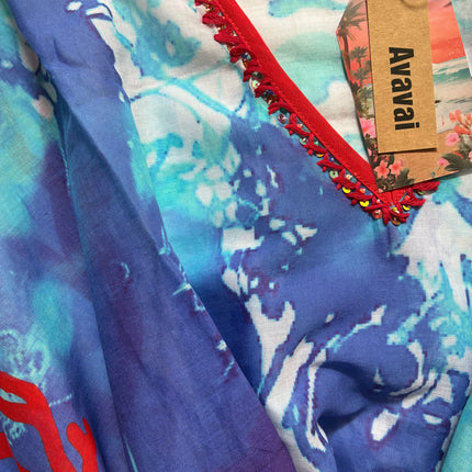 Beach Caftano ❤︎ Aquamarine