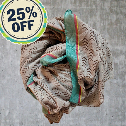 Sciarpa/ Beach Sarong Cotone ★ Freccia