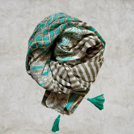 Sciarpa 100% Cotone ★ Ninive