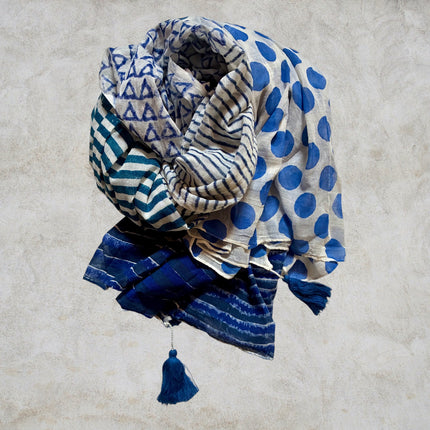 Sciarpa 100% Cotone ★ Bubbles