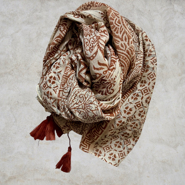 Sciarpa 100% Cotone ★ Micenas
