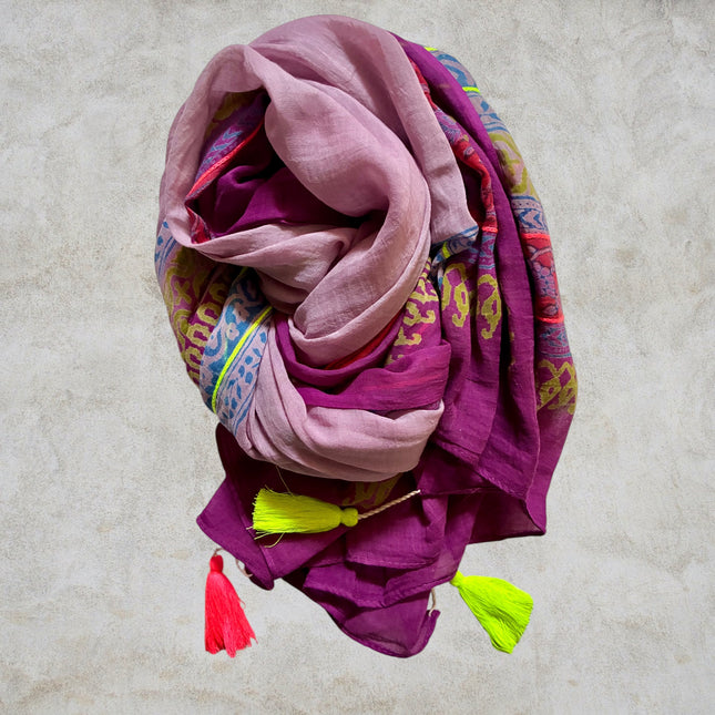 Sciarpa 100% Cotone ★ Mauve