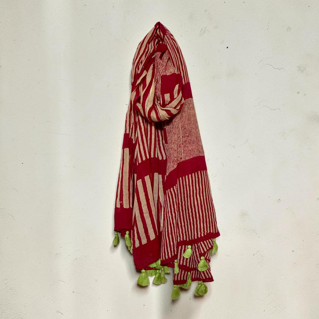 Sciarpa 100% Cotone ★ Cherry