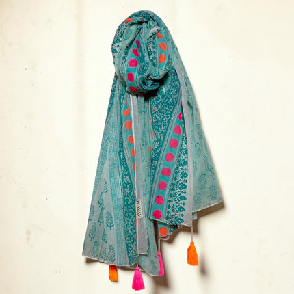 Sciarpa/Sarong Pareo ★ Verde Celadon