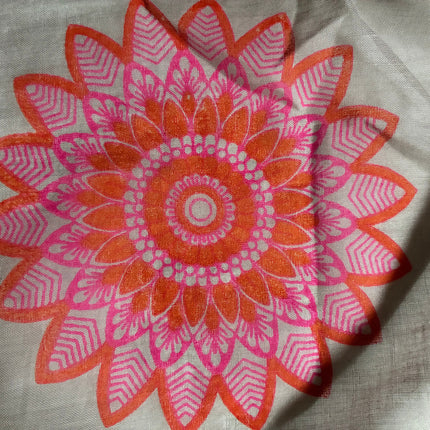 Sciarpa/Sarong Pareo ★ Lotus Grigia