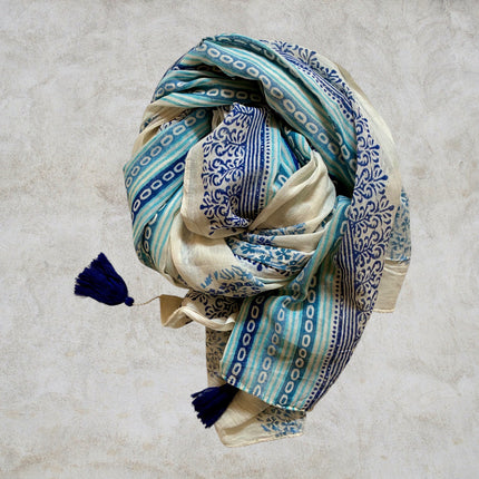 Sciarpa/Sarong Pareo ★ Palladio Blue