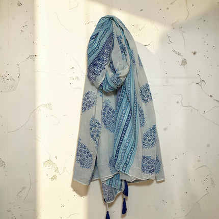 Sciarpa/Sarong Pareo ★ Palladio Blue