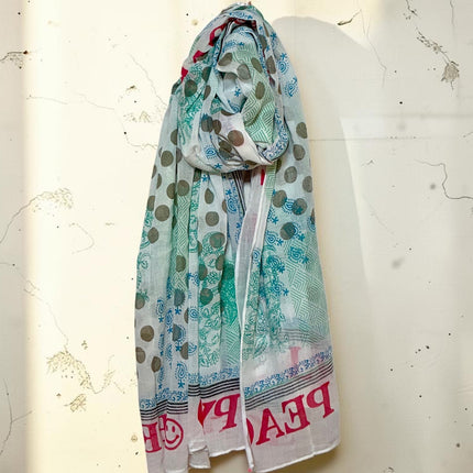 Sciarpa/Sarong Pareo ★ Love Peace Joy