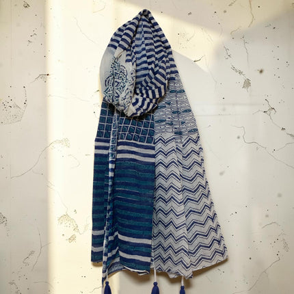 Sciarpa/Sarong Pareo ★ Mandala Blue