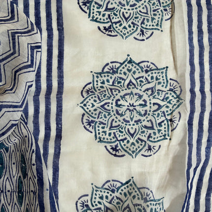 Sciarpa/Sarong Pareo ★ Mandala Blue