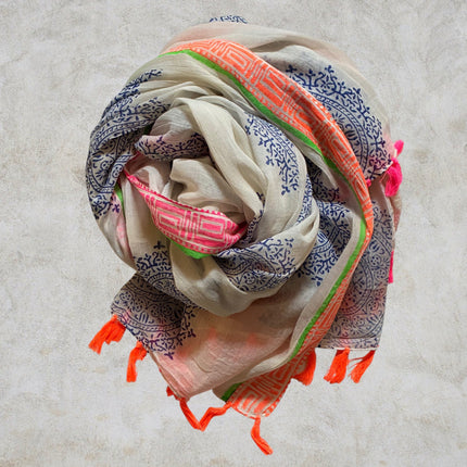 Sciarpa/Sarong Pareo ★ Neon Mandala