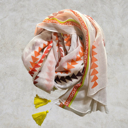 Sciarpa/Sarong Pareo ★ Pino Arancio