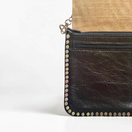 Borsa a tracolla in pelle HANDMADE ★ Zebra