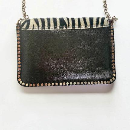 Borsa a tracolla in pelle HANDMADE ★ Zebra