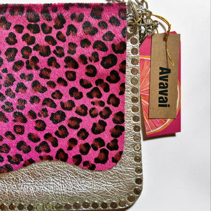 Borsa a tracolla in pelle HANDMADE ★ Funk