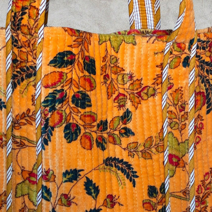 Borsone in Velluto ☆ Tangerine