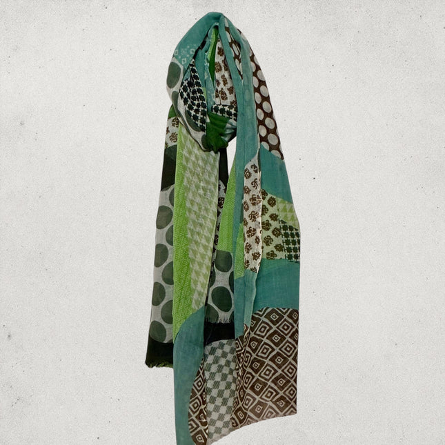 Sciarpa 100% Lana ❄️ Green Patch