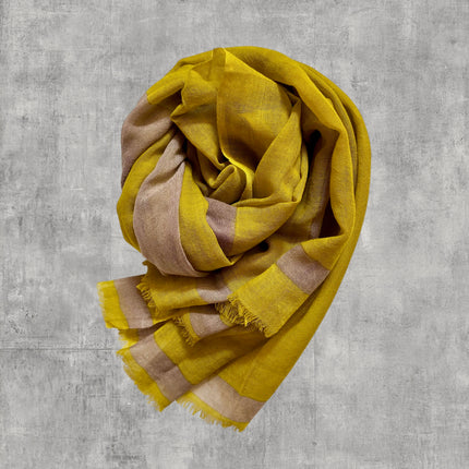 Sciarpa 100% Lana ❄️ Sulphur Yellow