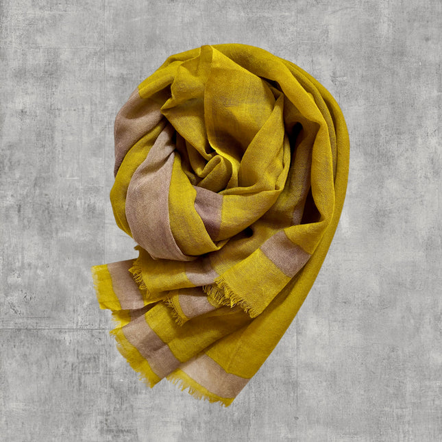 Sciarpa 100% Lana ❄️ Sulphur Yellow