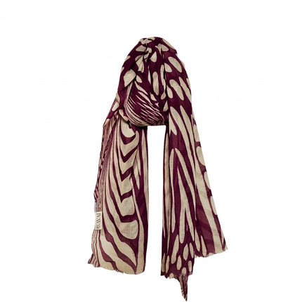 Sciarpa 100% Lana ❄️ Plum Feather