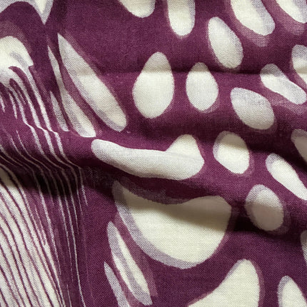 Sciarpa 100% Lana ❄️ Plum Feather