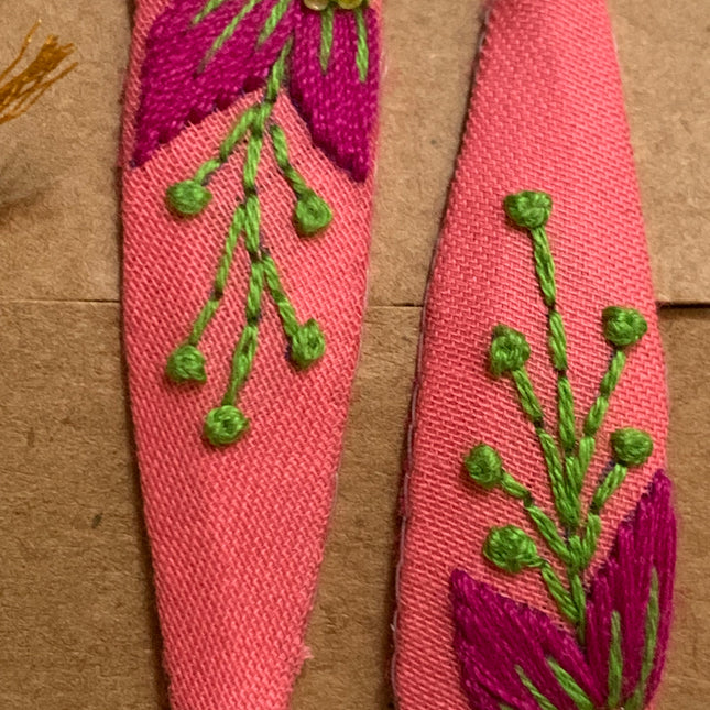 Hair Clips ❀ Gatsby ❀ Fermagli Ricamati a mano