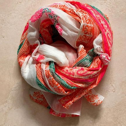 Sciarpa/ Beach Sarong Cotone ★ Neon