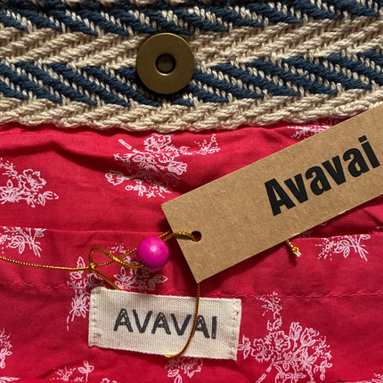 Borsa Ricamata a mano 💎 Zig Zag