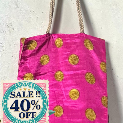 The Silky Tote Bag + scrunchie ☀️Dot
