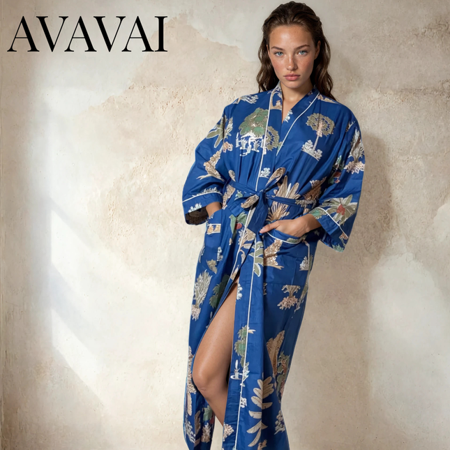 Accappatoio estivo in 100% cotone 🌱 Majorelle