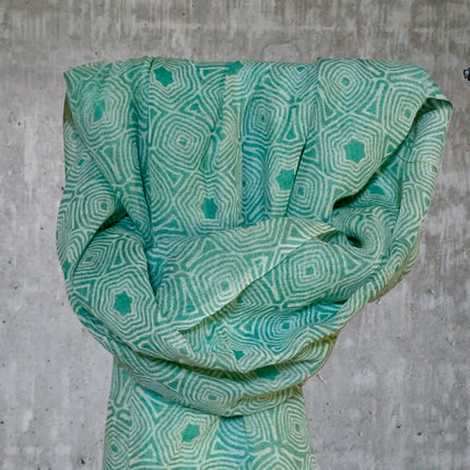 Sciarpa 100% Lana ❄️ Verde Acqua